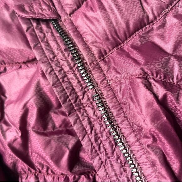 Athleta Women's XL Burgundy Down Vest - Picture 7 of 8